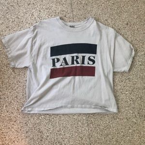 John Galt cropped tee